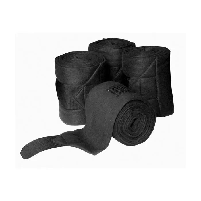 Stable Bandages, pk 4, Black