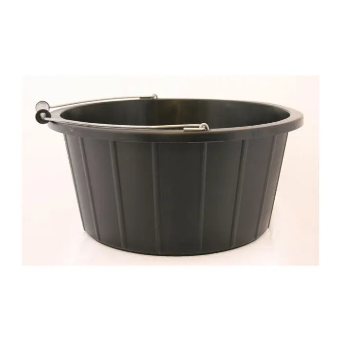 Plastic Feed Bowl Black