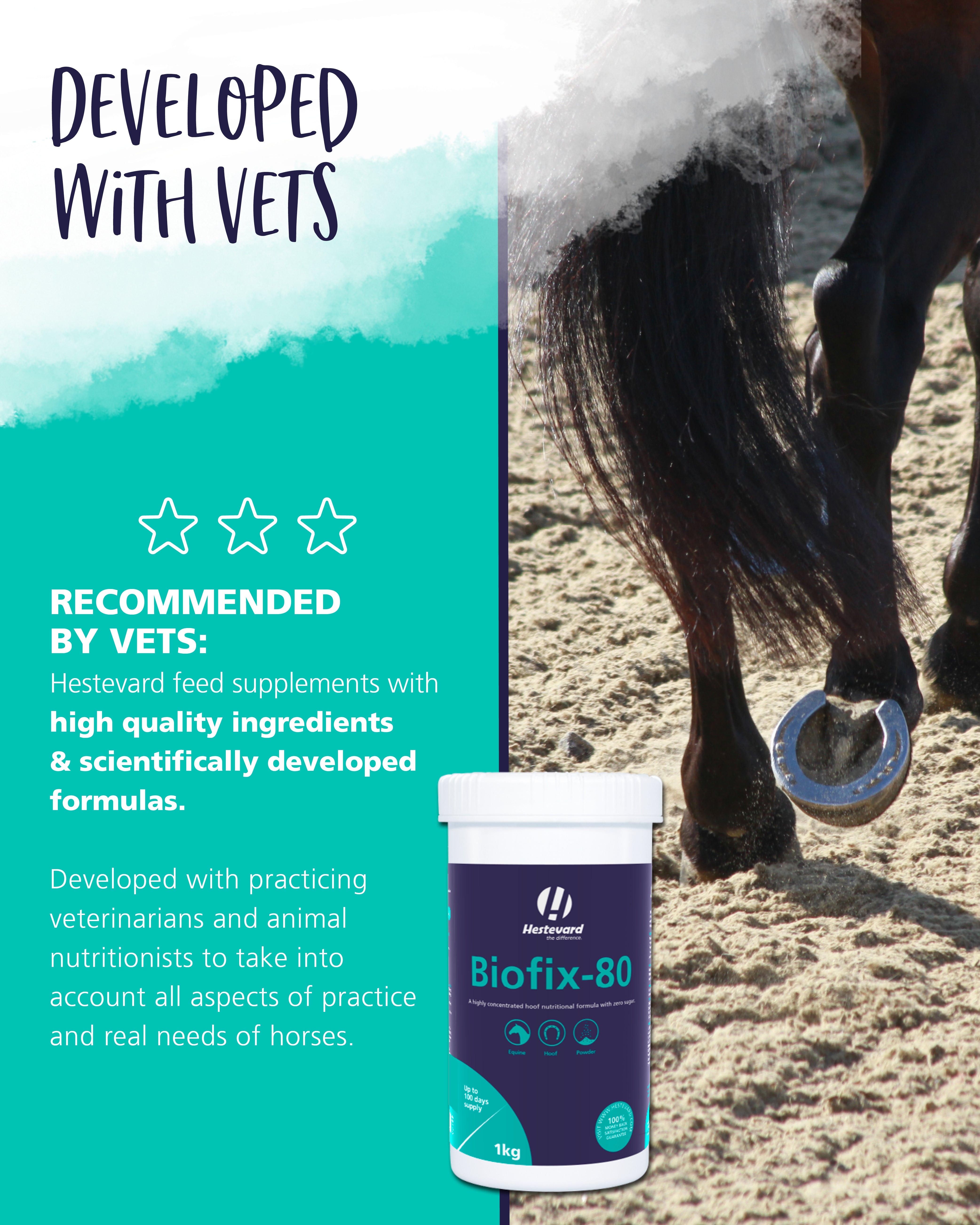 Hestevard Biofix-80