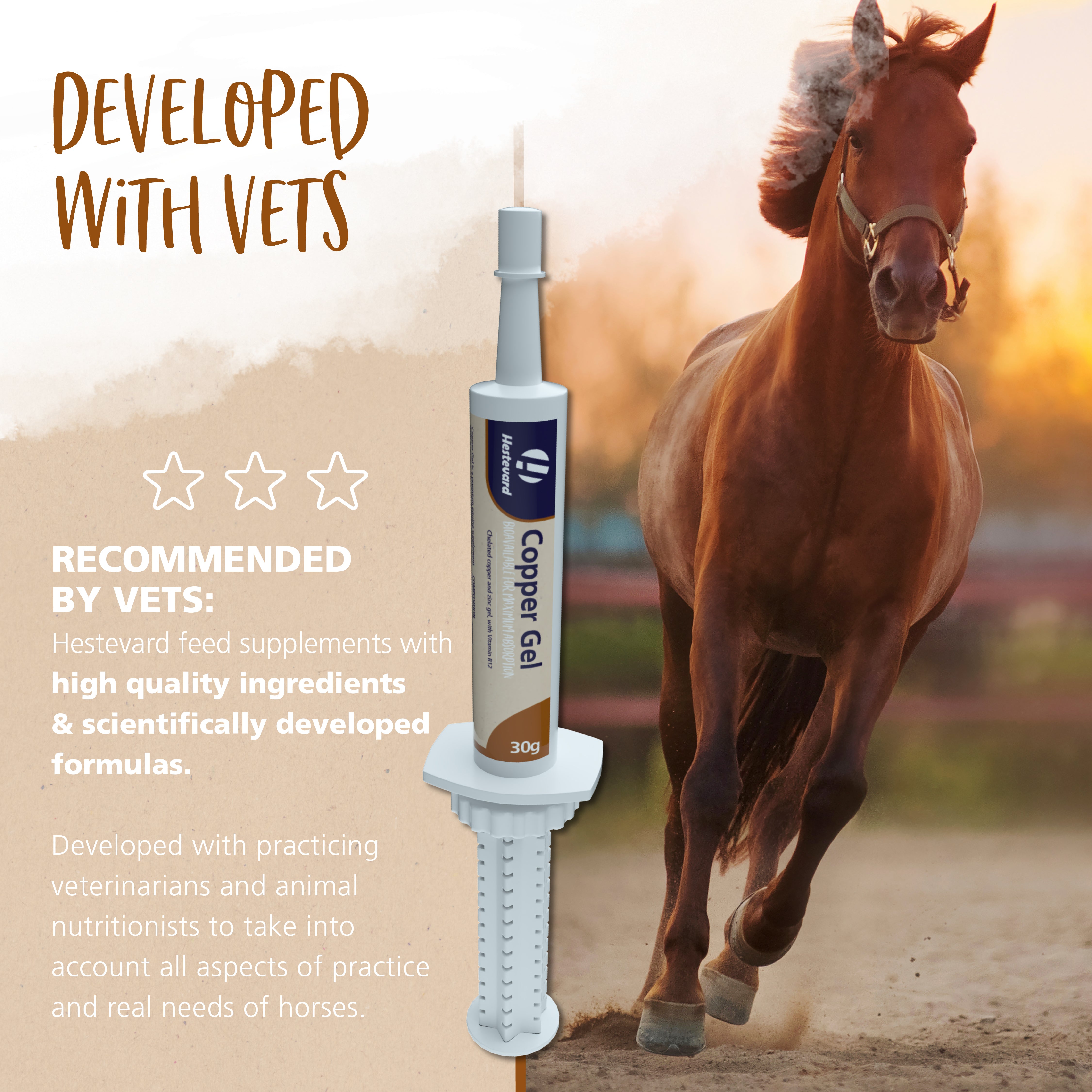 Hestevard Copper Gel 30g