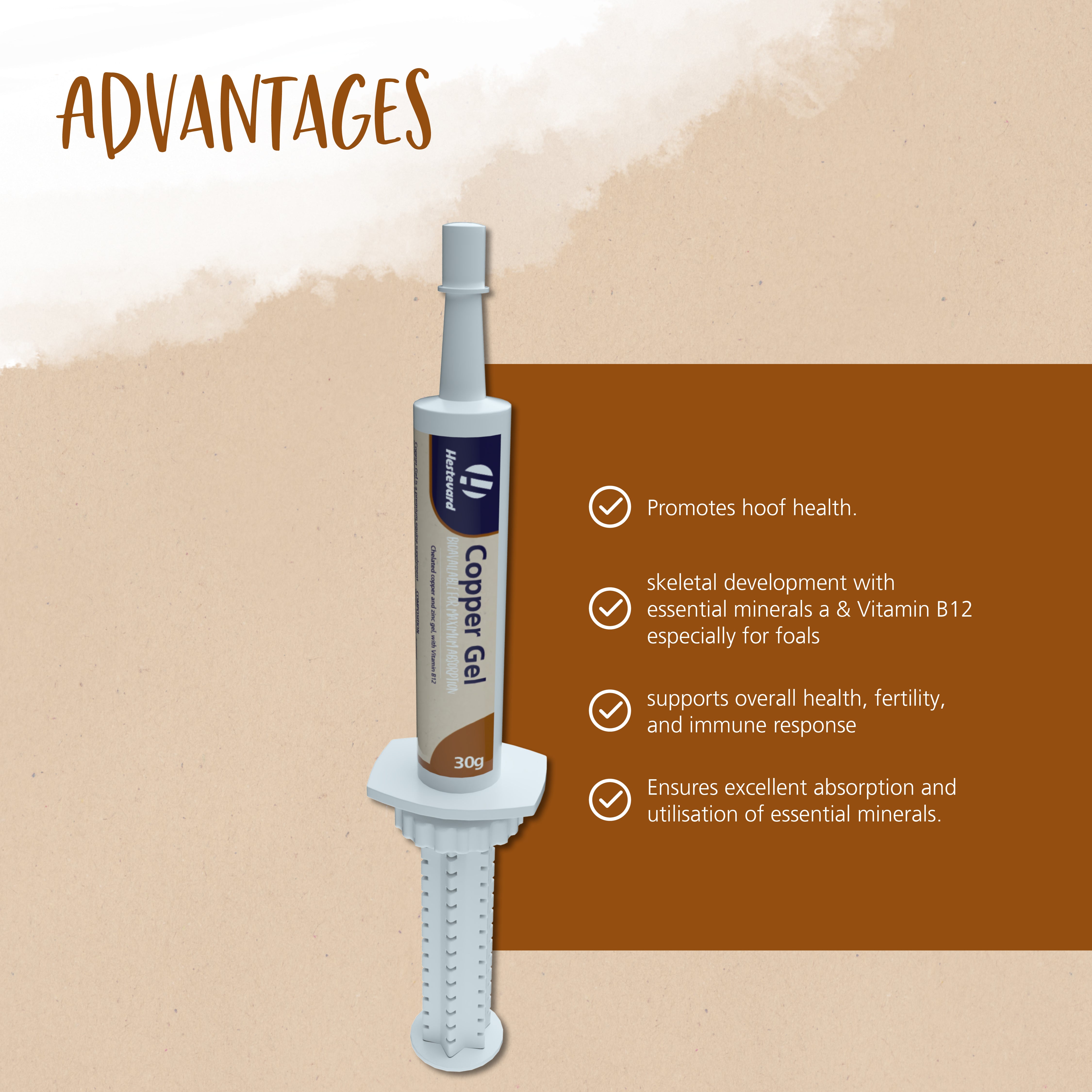 Hestevard Copper Gel 30g