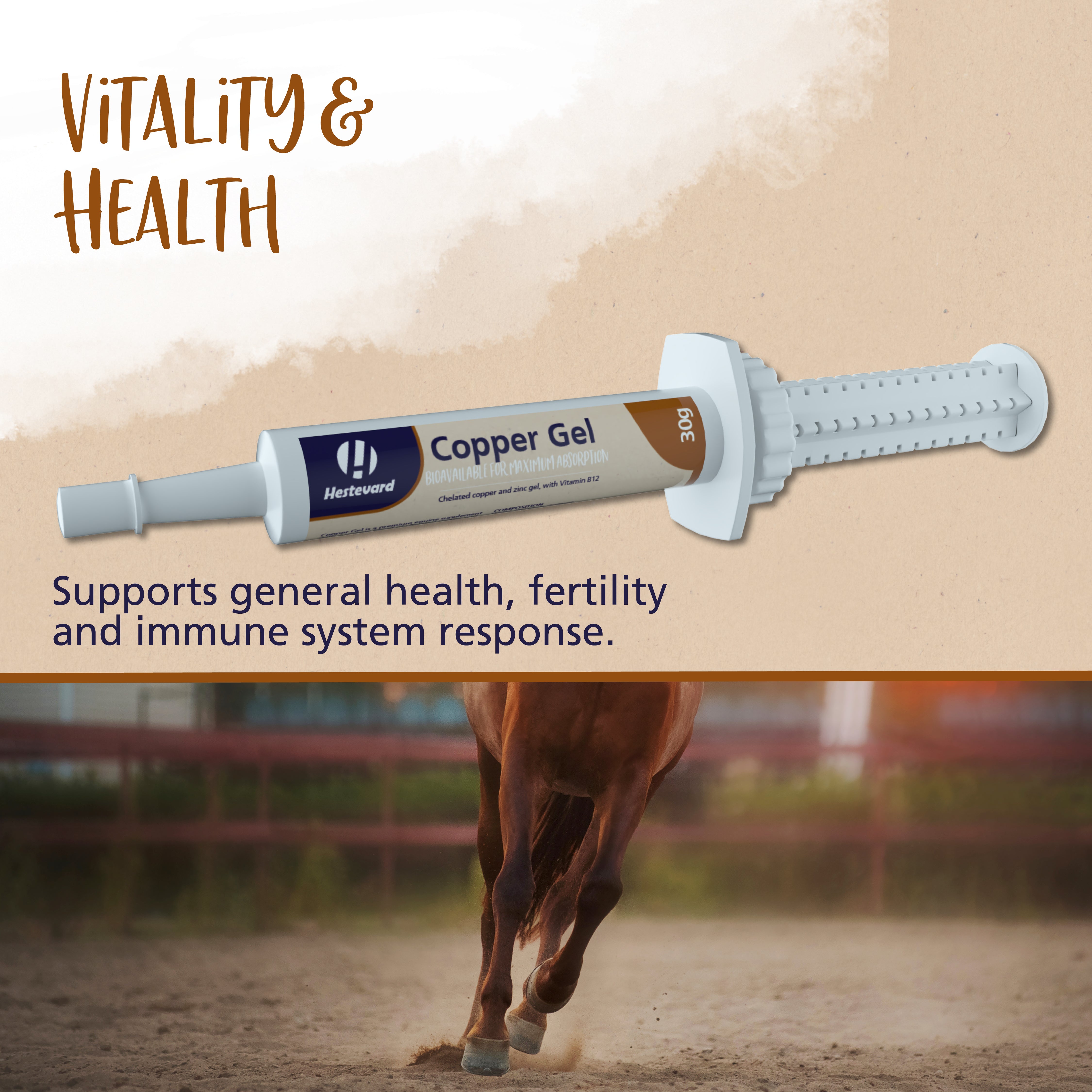 Hestevard Copper Gel 30g