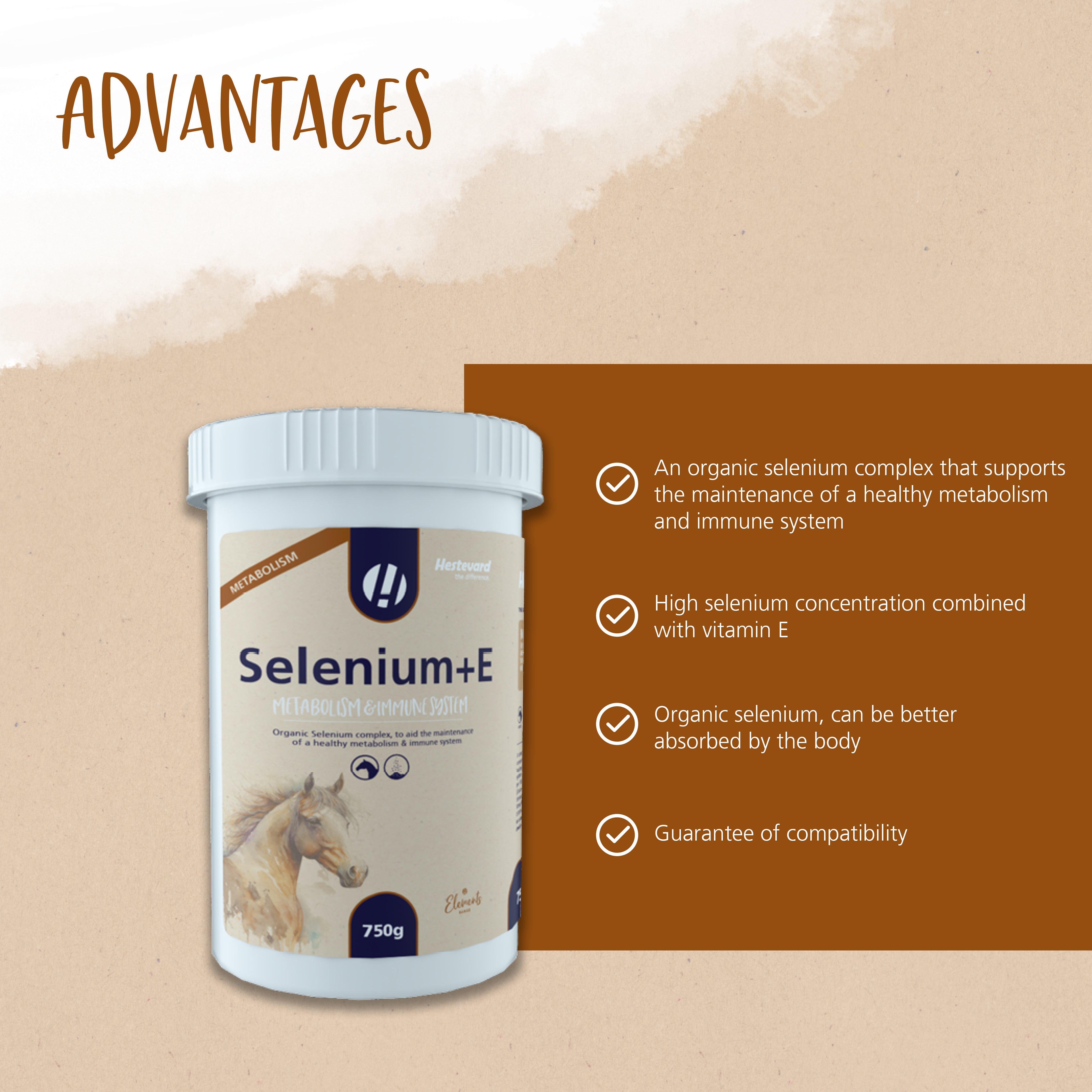 Hestevard Selenium+E