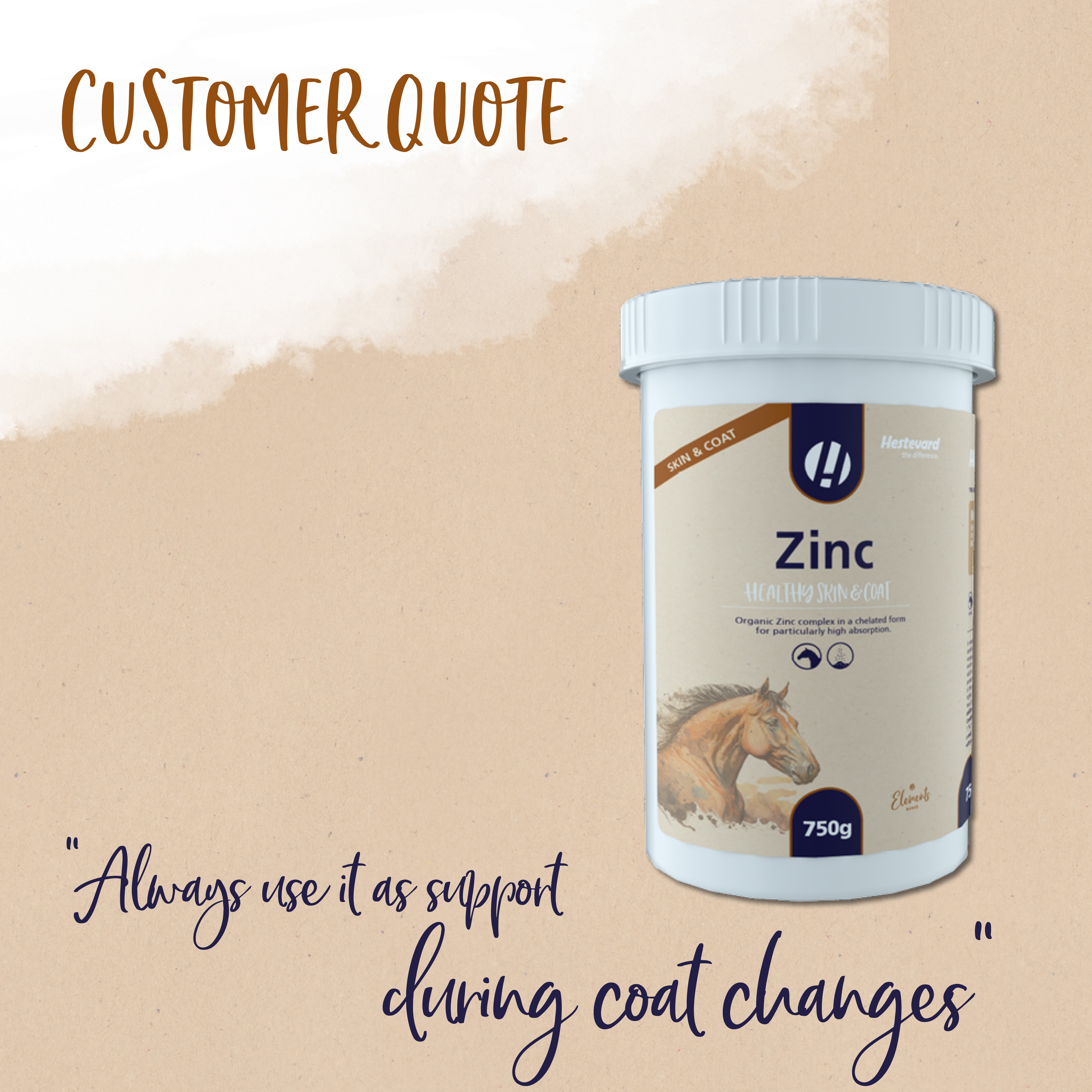 Hestevard Zinc 750g