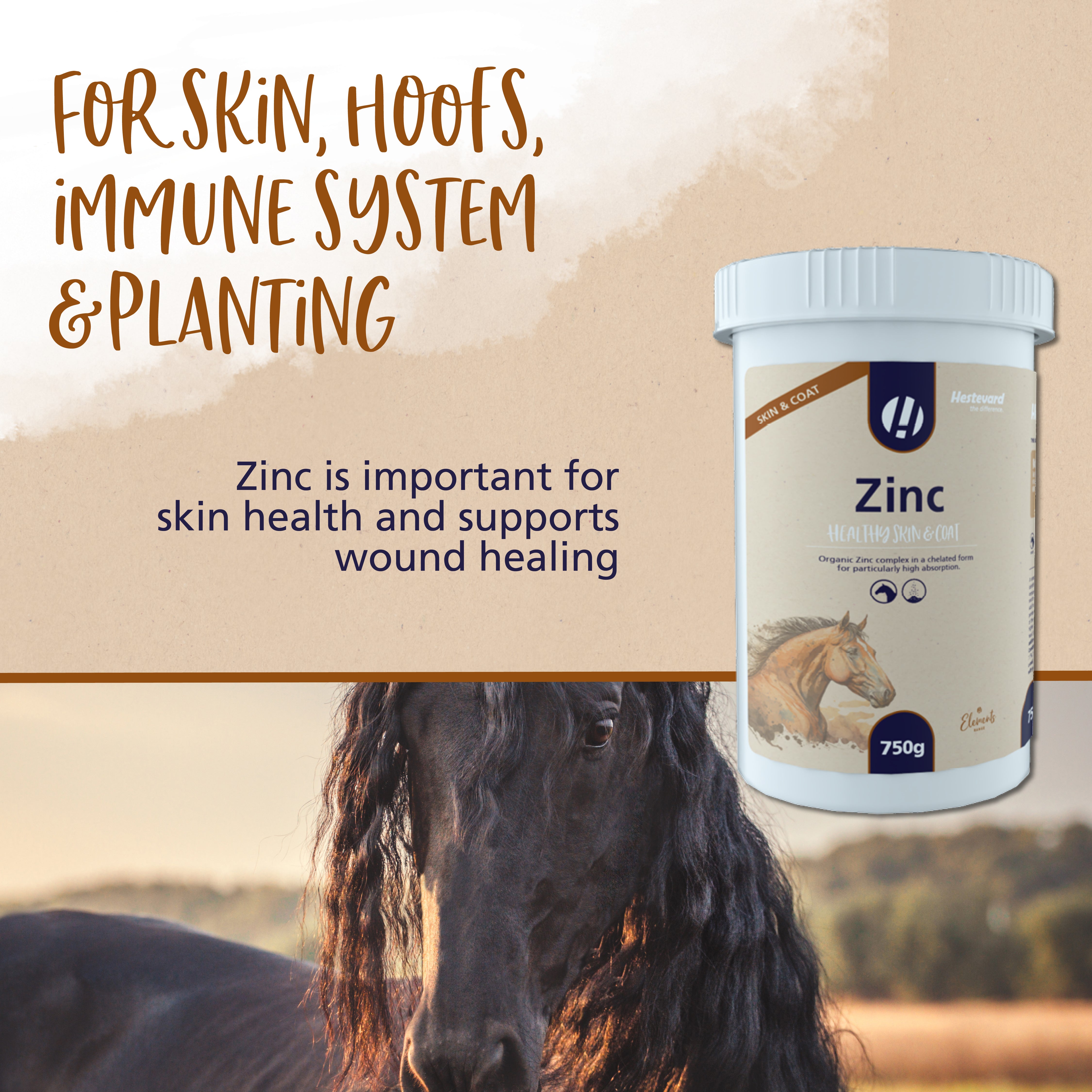Hestevard Zinc 750g