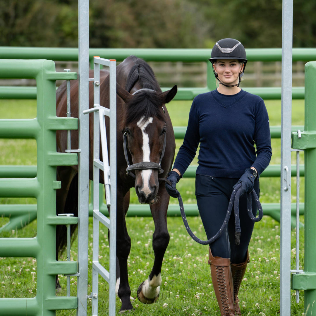Duracorral Turnout Pen (8 x Panel Green & Gate)