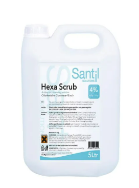 Santil Hexa Scrub Chlorhexidine Gluconate 4%