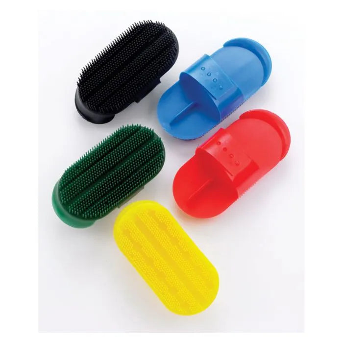 Plastic Curry Comb Black
