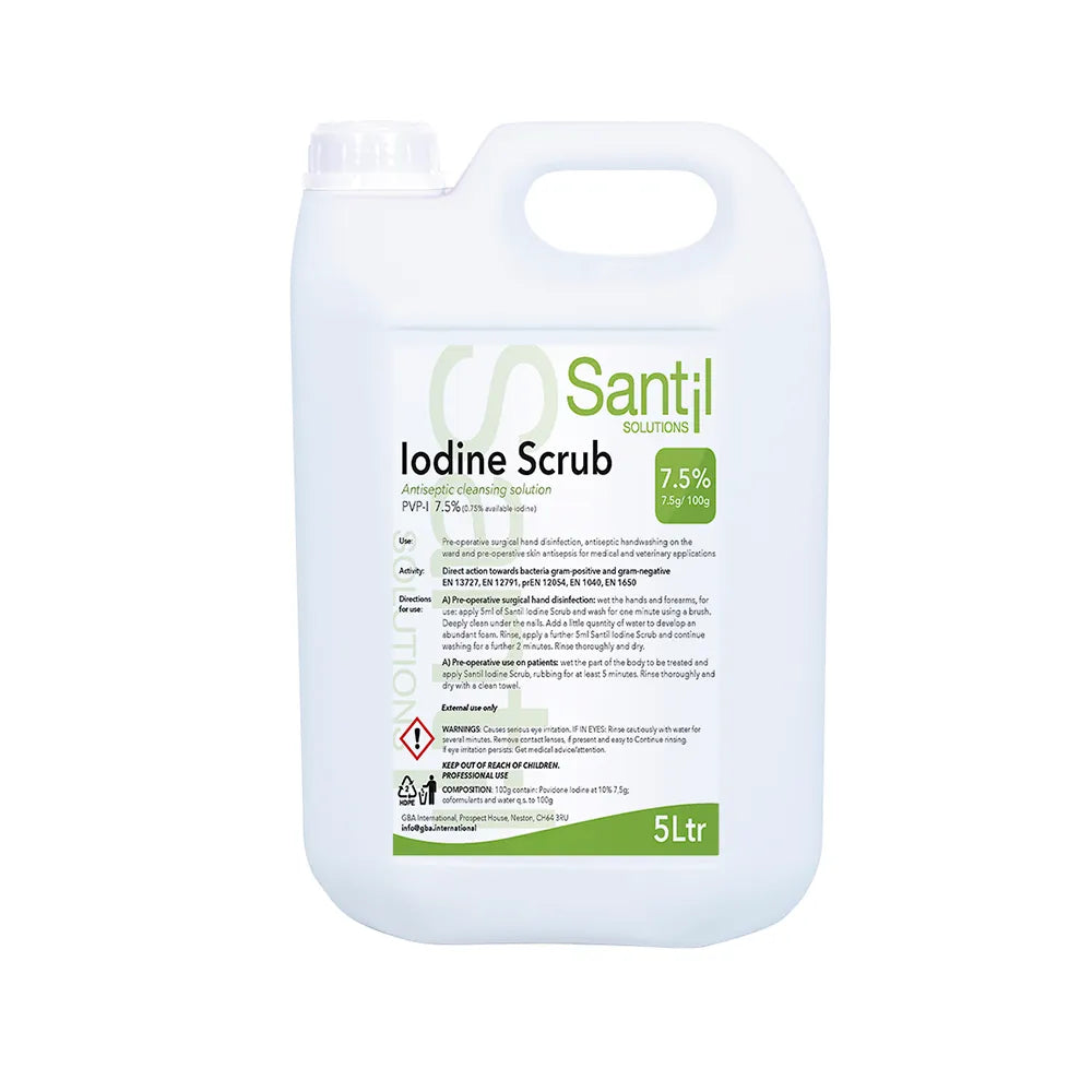 Santil Povidone-Iodine 7.5% Surgical Scrub