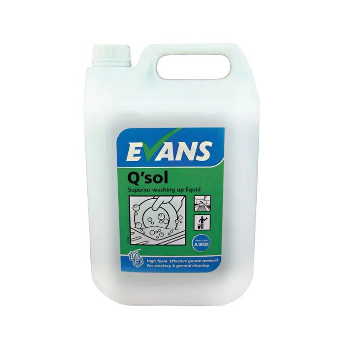 Q'Sol Washing Up Liquid 5ltr