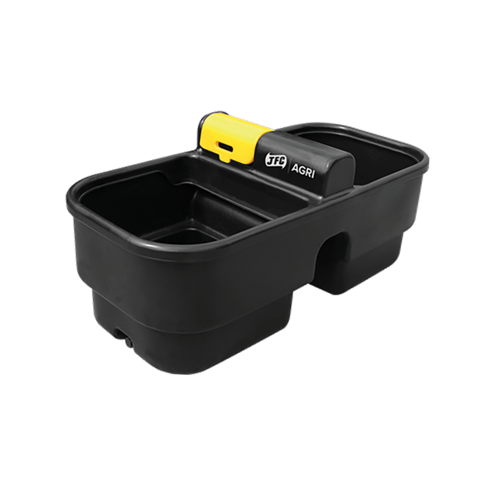 Poly Double Water Trough 90gal Fast Fill