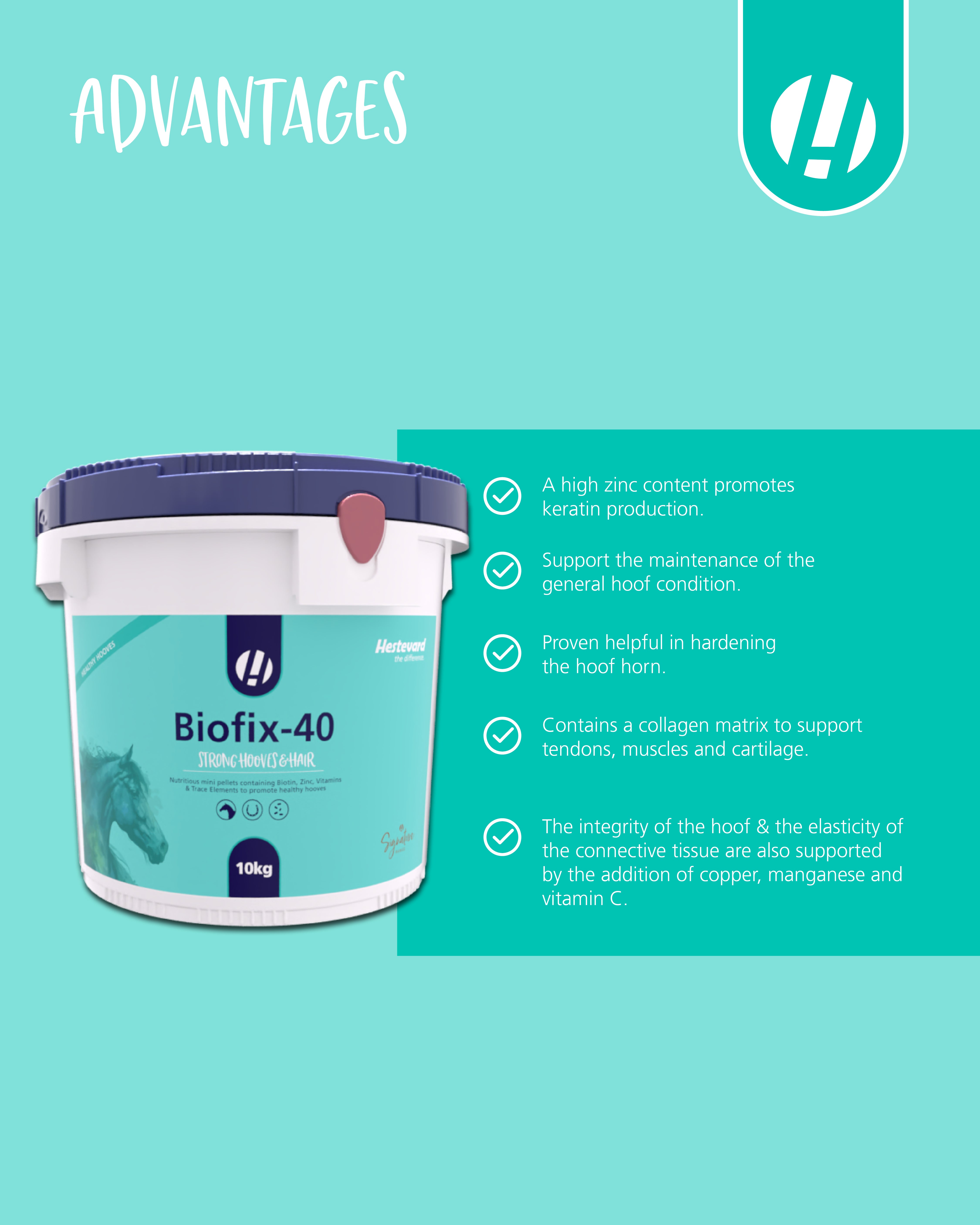 Hestevard Biofix-40