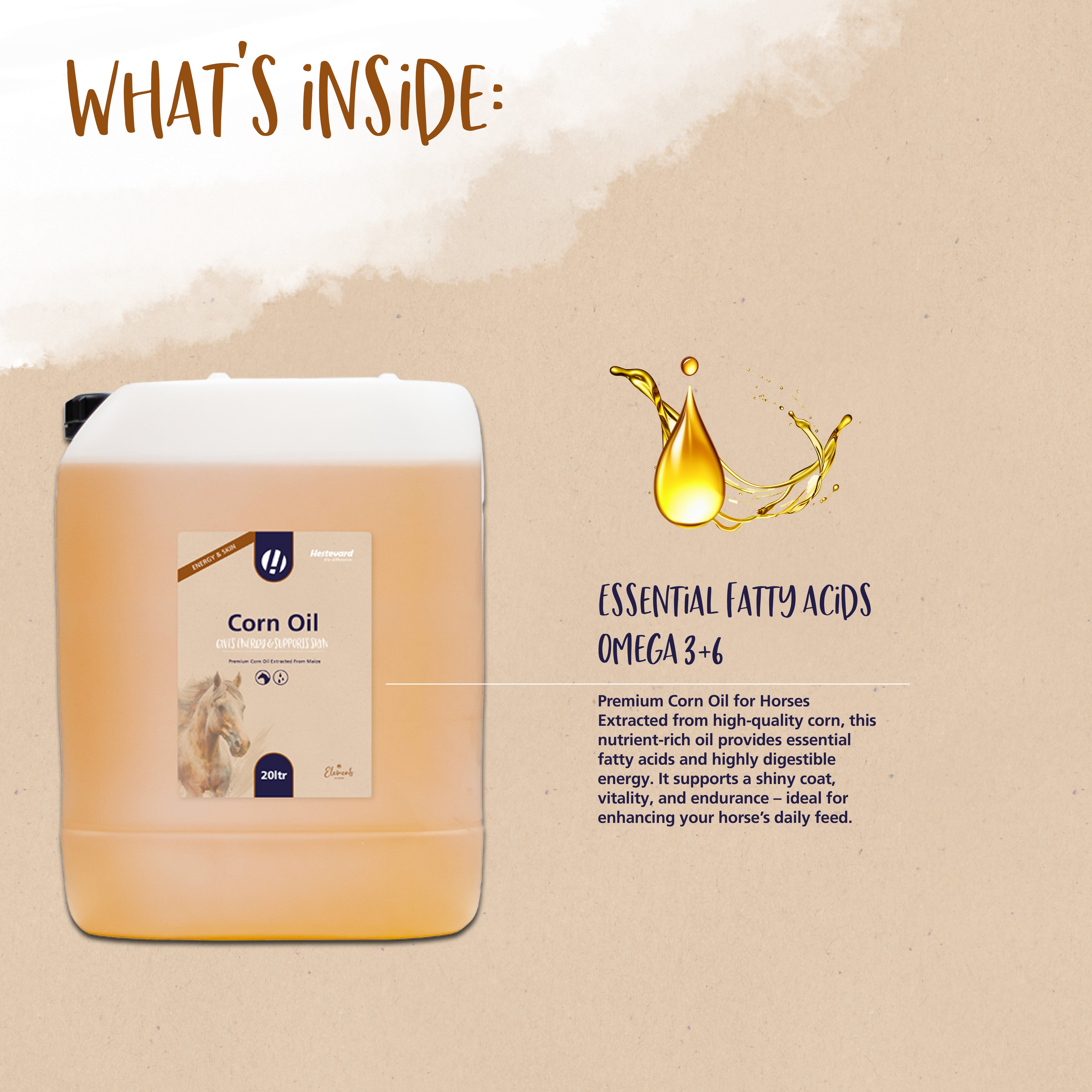 Hestevard Corn Oil