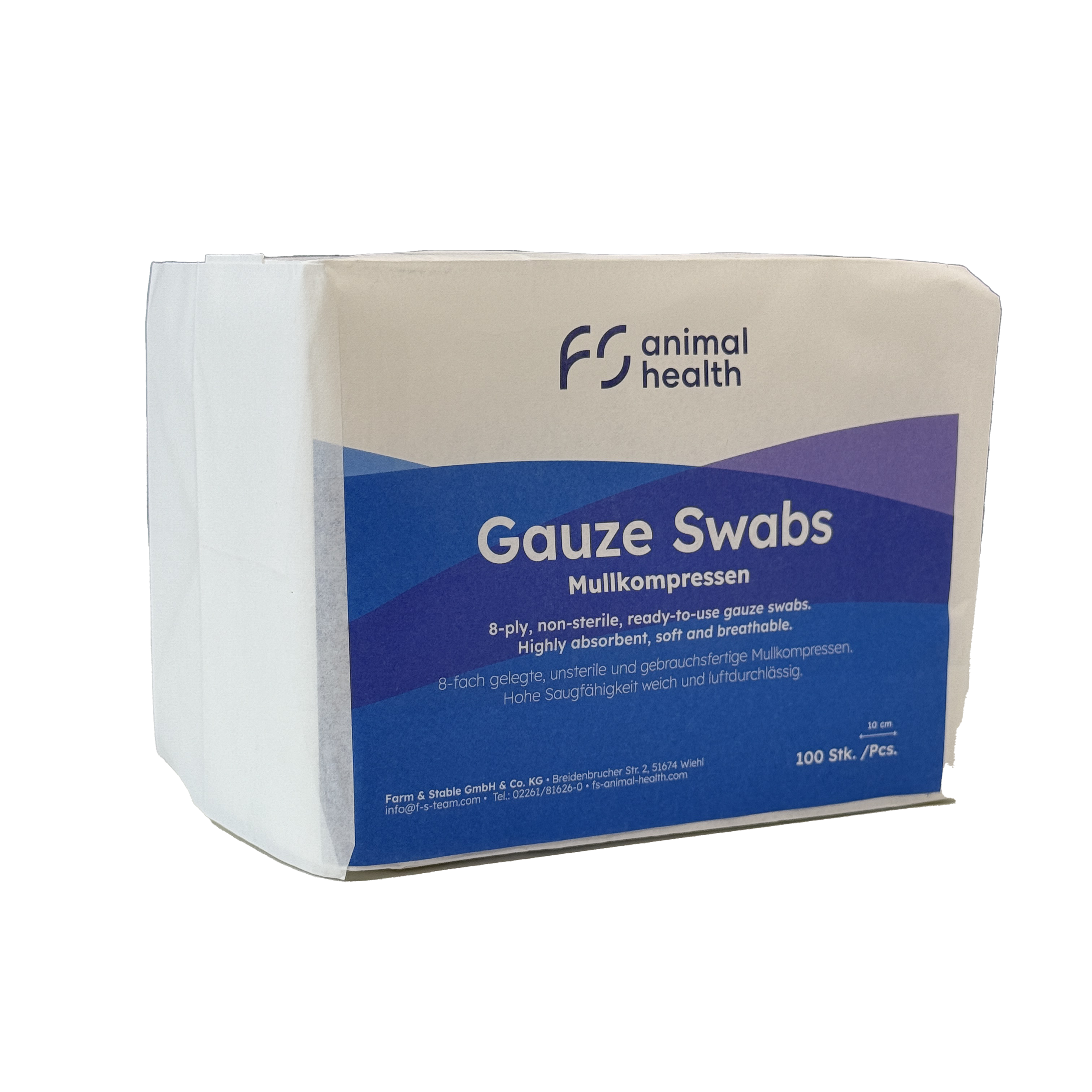 Gauze compresses 100/pack