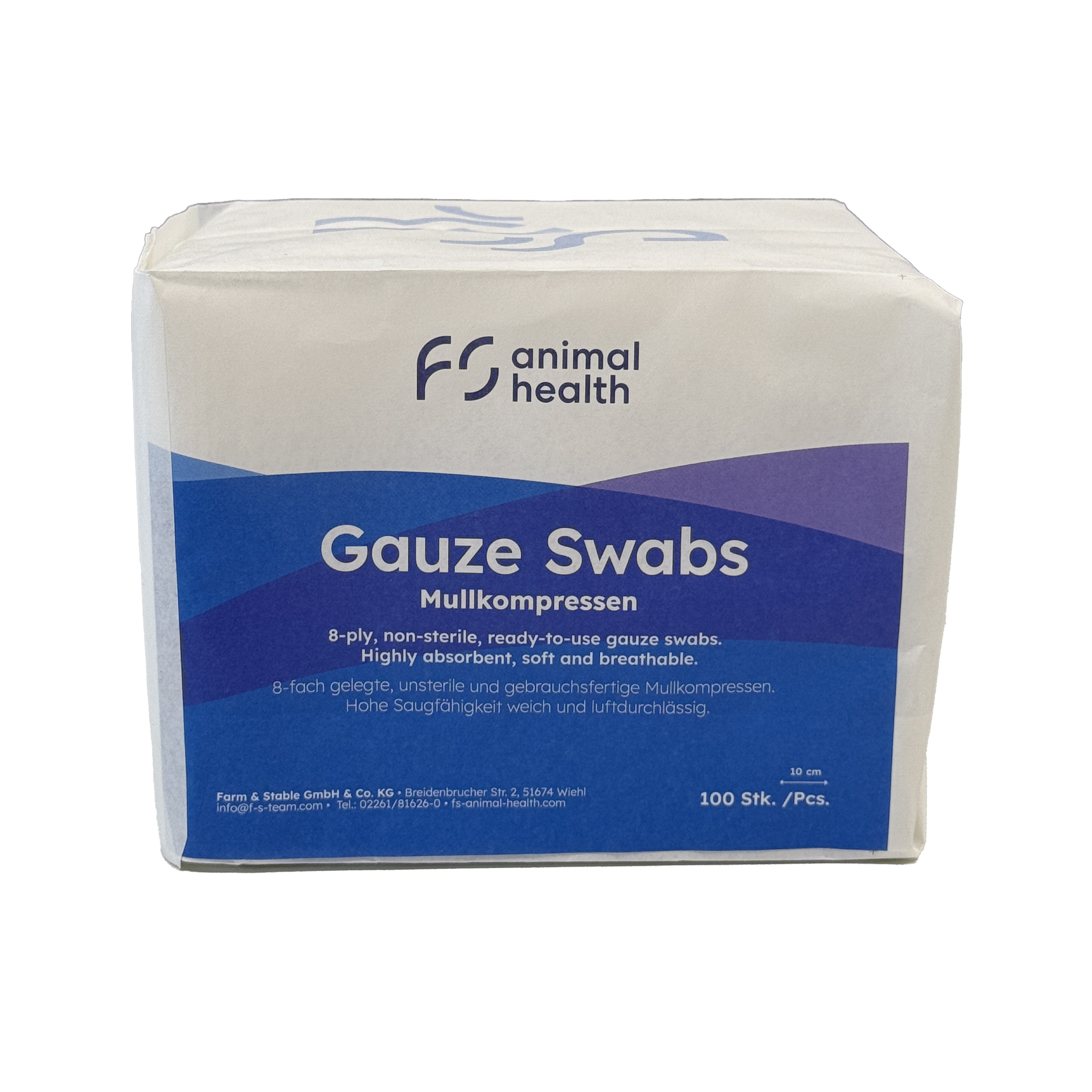 Gauze compresses 100/pack