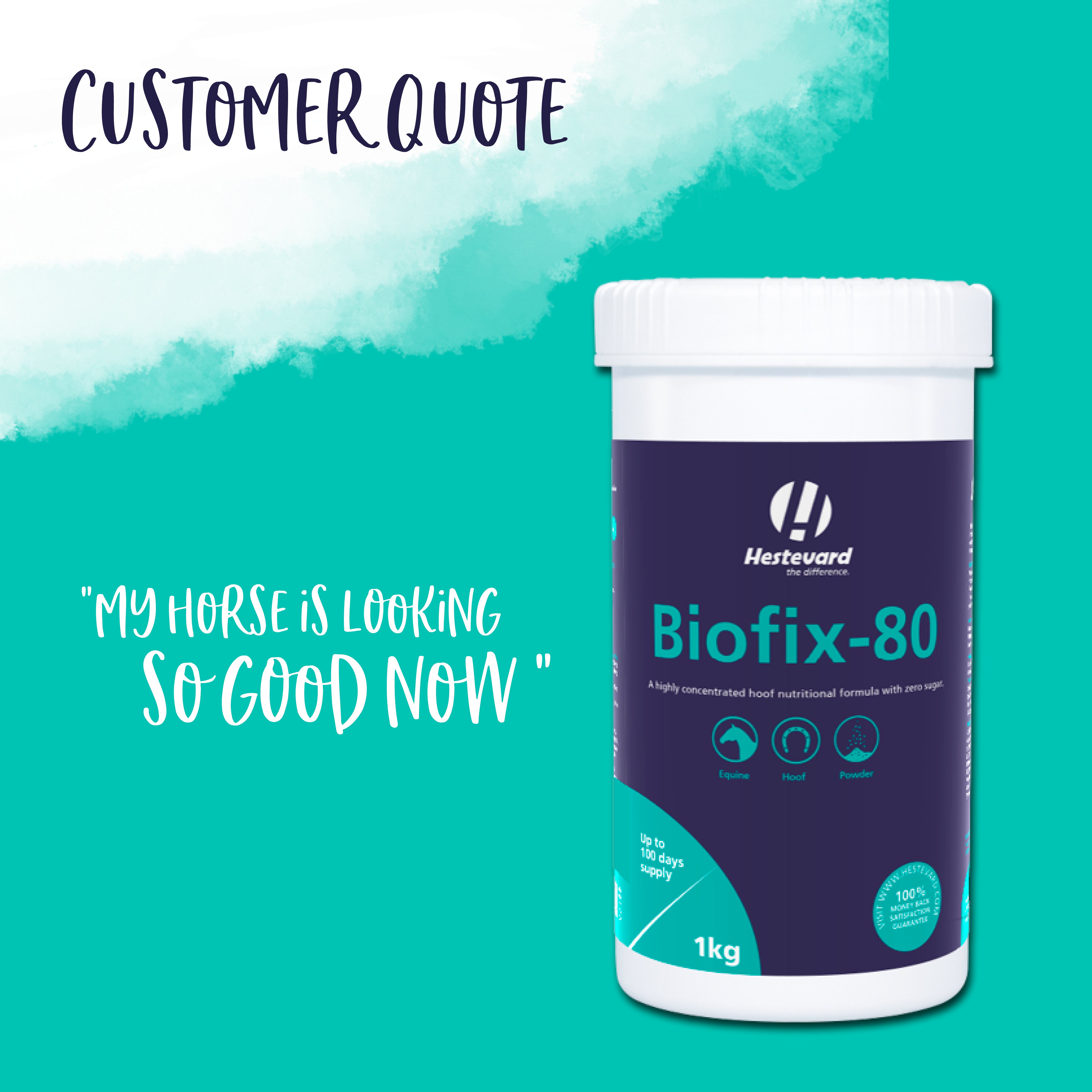 Hestevard Biofix-80