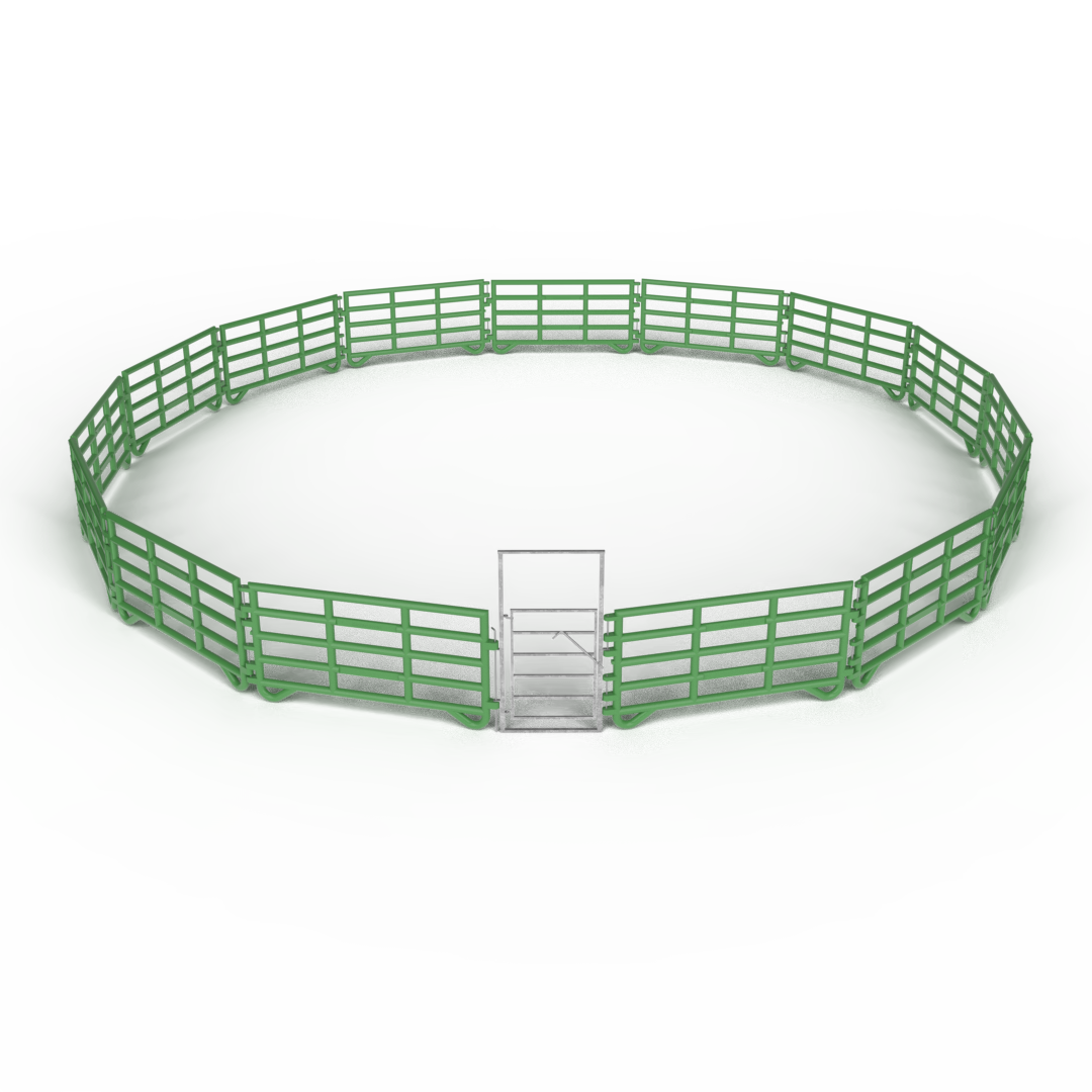 Duracorral Lunge Ring (15 x Panels Green & Gate)